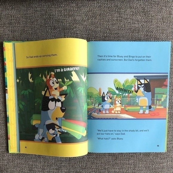 Moose Bluey 5 Minute Stories Hardcover Book Bedtime Kids Baby Book - Picture 5 of 12
